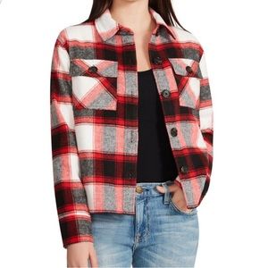 BB Dakota by Steve Madden Button Down Boxy Shacket